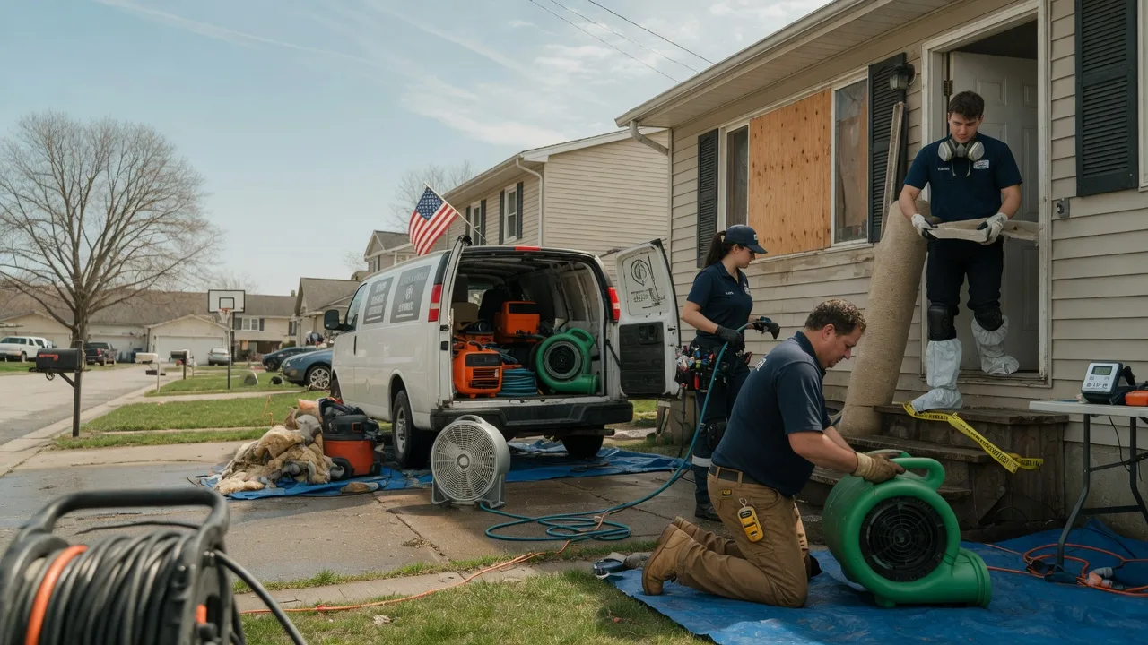 Water Damage Restoration in Nisula, MI near me